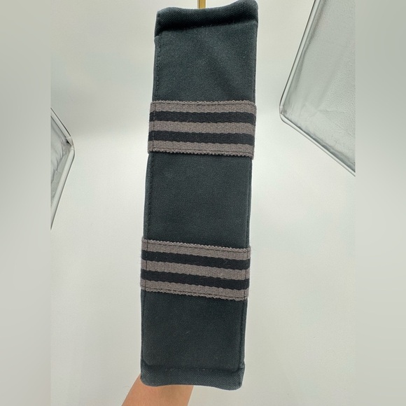 Authentic "HERMES" Fourre Tout Tote Bag Gray Canvas - Picture 4 of 15